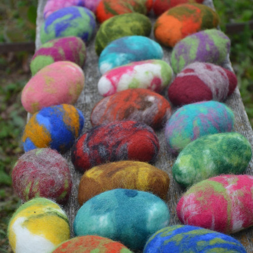 Filcēšanas meistarklase- krāsu priekā